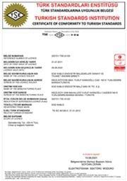 TS EN 60189-3 ALÇAK FREKANS KABLOLARI ÜRÜN BELGESİ